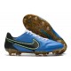 Nike Tiempo Legend 9 Elite FG Canguro Blu Nero