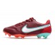 Nike Tiempo Legend 9 Elite FG Canguro Team Rosso Bianco Ibisco Mistico