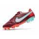 Nike Tiempo Legend 9 Elite FG Canguro Team Rosso Bianco Ibisco Mistico