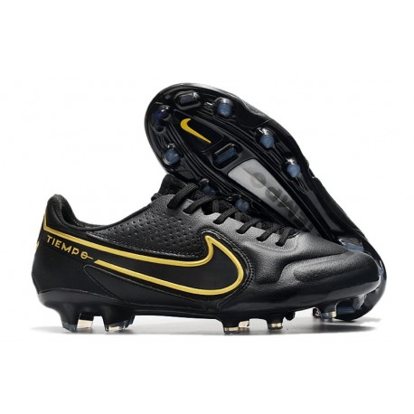 Nike Tiempo Legend 9 Elite FG Canguro Nero Metallic Grigio Scuro Antracite