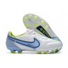 Nike Tiempo Legend 9 Elite FG Canguro Bianco Blu