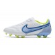 Nike Tiempo Legend 9 Elite FG Canguro Bianco Blu