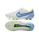 Nike Tiempo Legend 9 Elite FG Canguro Bianco Blu