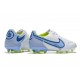 Nike Tiempo Legend 9 Elite FG Canguro Bianco Blu