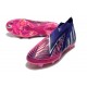 adidas Predator Edge+ FG Uomo Viola Argento Metallico Team Rosa Shock