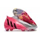 adidas Predator Edge+ FG Uomo Rosa Solare Nero Bianco