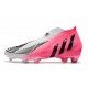 adidas Predator Edge+ FG Uomo Rosa Solare Nero Bianco