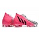 adidas Predator Edge+ FG Uomo Rosa Solare Nero Bianco