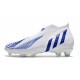 adidas Predator Edge+ FG Uomo Bianco Hi Res Blu