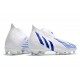 adidas Predator Edge+ FG Uomo Bianco Hi Res Blu