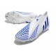 adidas Predator Edge+ FG Uomo Bianco Hi Res Blu