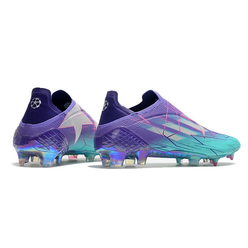 adidas X Speedflow FG Viola Rush Argento Metallico Menta Rush