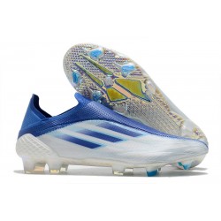 adidas X Speedflow+ FG Scarpa da Calcio Bianco Legacy Indigo Cielo Rush