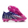 Scarpa adidas Predator Edge.1 FG Team Collegiate Viola Argento Metallico Team Rosa Shock