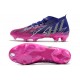 Scarpa adidas Predator Edge.1 FG Team Collegiate Viola Argento Metallico Team Rosa Shock