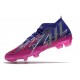 Scarpa adidas Predator Edge.1 FG Team Collegiate Viola Argento Metallico Team Rosa Shock