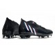 Scarpa adidas Predator Edge.1 FG Nero Core Bianco Rosso Vivido