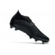 Scarpa adidas Predator Edge.1 FG Nero Core Bianco Rosso Vivido