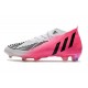 Scarpa adidas Predator Edge.1 FG Rosa Solare Nero Bianco