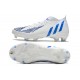 Scarpa adidas Predator Edge.1 FG Bianco Hi Res Blu