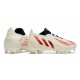 adidas Predator Edge.1 Low FG Bianco Off Rosso Vivido Oro Metallico