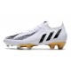 adidas Predator Edge.1 Low FG Bianco Nero Oro