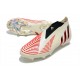 adidas Predator Edge+ FG Uomo Bianco Off Rosso Vivido Oro Metallico