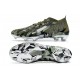 Scarpa adidas Predator Edge.1 FG Focu Oliva Argento Metallico Magic Lime