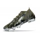 Scarpa adidas Predator Edge.1 FG Focu Oliva Argento Metallico Magic Lime