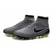 2015 SCARPE CALCIO NIKE Magista Obra FG Grigio Nero Verde