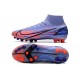 Nike Mercurial Superfly 8 Elite AG Mbappe Thistle Chiaro Argento Metallico