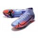 Nike Mercurial Superfly 8 Elite AG Mbappe Thistle Chiaro Argento Metallico