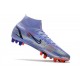 Nike Mercurial Superfly 8 Elite AG Mbappe Thistle Chiaro Argento Metallico