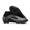 Nike Mercurial Superfly 8 Elite AG Nero Oro Metallico Argento Metallico