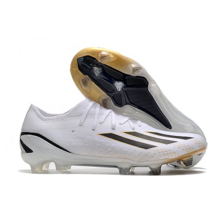 Scarpe Nuovo adidas X Speedportal.1 FG Bianco Oro Nero