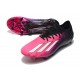 Scarpe Nuovo adidas X Speedportal.1 FG Rosa Nero Bianco