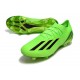 Scarpe adidas X Speedportal.1 FG Verde Solare Nero Core Giallo Solare