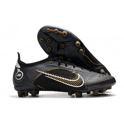 Nike Mercurial Vapor XIV Elite AG Pro Nero Oro Argento Metallico