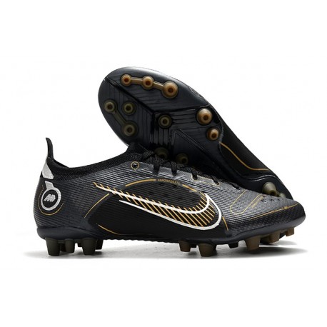 Nike Mercurial Vapor XIV Elite AG Pro Nero Oro Argento Metallico