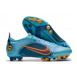 Nike Mercurial Vapor XIV Elite AG Pro Blu Cloro Arancione Laser Marina