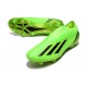 adidas X Speedportal+ FG Scarpa Verde Solare Nero Core Giallo Solare