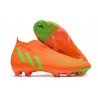 adidas Predator Edge+ FG Uomo Rosso Solare Team Verde Solare Nero Core