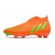 adidas Predator Edge+ FG Uomo Rosso Solare Team Verde Solare Nero Core