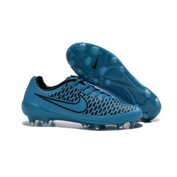 Nike Magista Opus FG Scarpa da calcio per terreni duri - Blu Turchese Nero