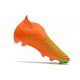 adidas Predator Edge+ FG Uomo Rosso Solare Team Verde Solare Nero Core