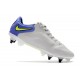 Nike Tiempo Legend IX Elite SG Pro Ac Grigio Nebbia Volt Zaffiro