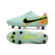 Nike Tiempo Legend IX Elite SG Pro Ac Verde Orzo Blu Nerastro Arancione Total