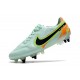 Nike Tiempo Legend IX Elite SG Pro Ac Verde Orzo Blu Nerastro Arancione Total