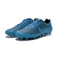 Nike Magista Opus FG Scarpa da calcio per terreni duri - Blu Turchese Nero