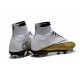 Scarpa da calcio per terreni duri Nike Mercurial Superfly - CR 501 Cleats Bianco Oro Nero